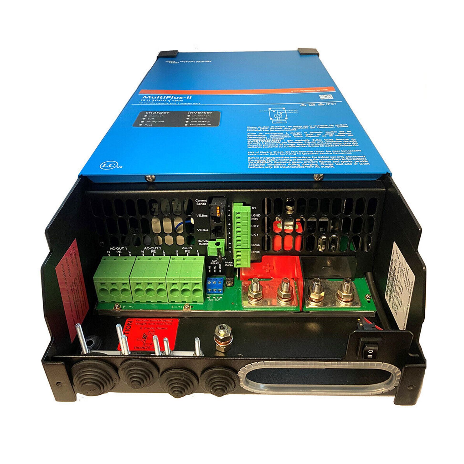Victron Energy MULTIPLUS-II 12/3000/120-50 120V (UL) | PMP122305122