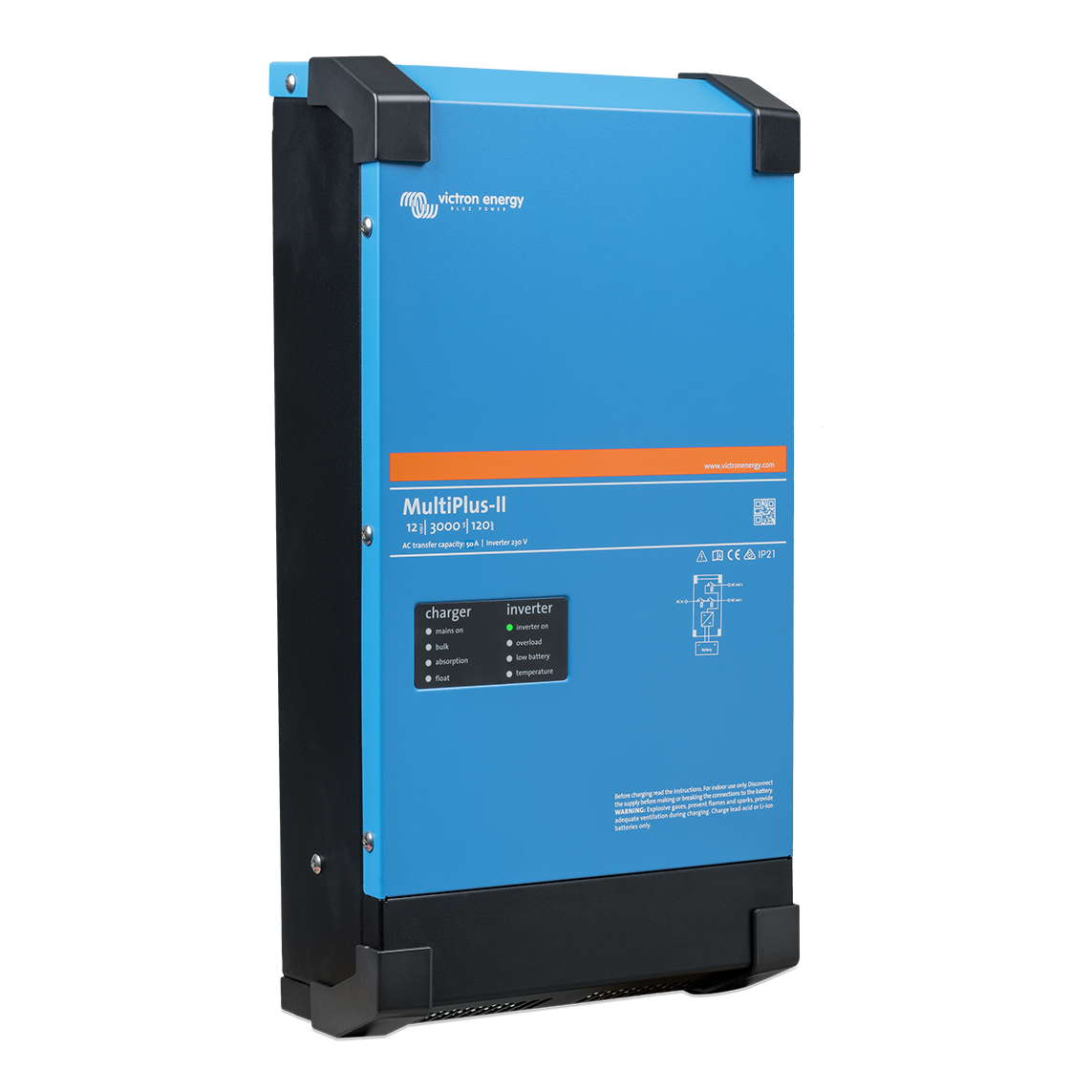 Victron Energy MULTIPLUS-II 12/3000/120-50 120V (UL) | PMP122305122