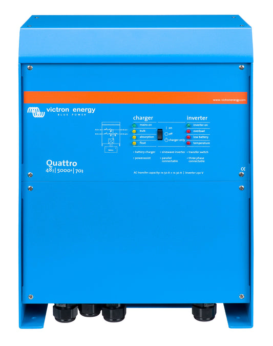 Victron Energy Quattro 48/5000/70-100/100 120V VE.Bus (UL) | QUA482501102