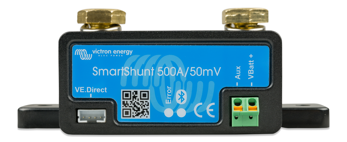 Victron Energy SmartShunt 500A/50mV| Smart Battery Shunt | SHU050150050