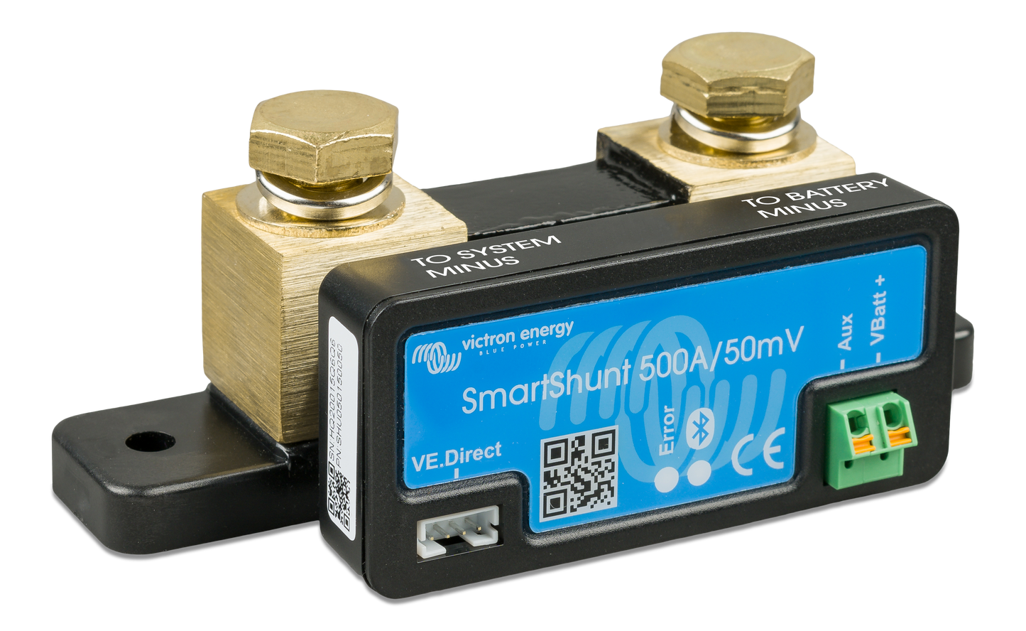 Victron Energy SmartShunt 500A/50mV| Smart Battery Shunt | SHU050150050