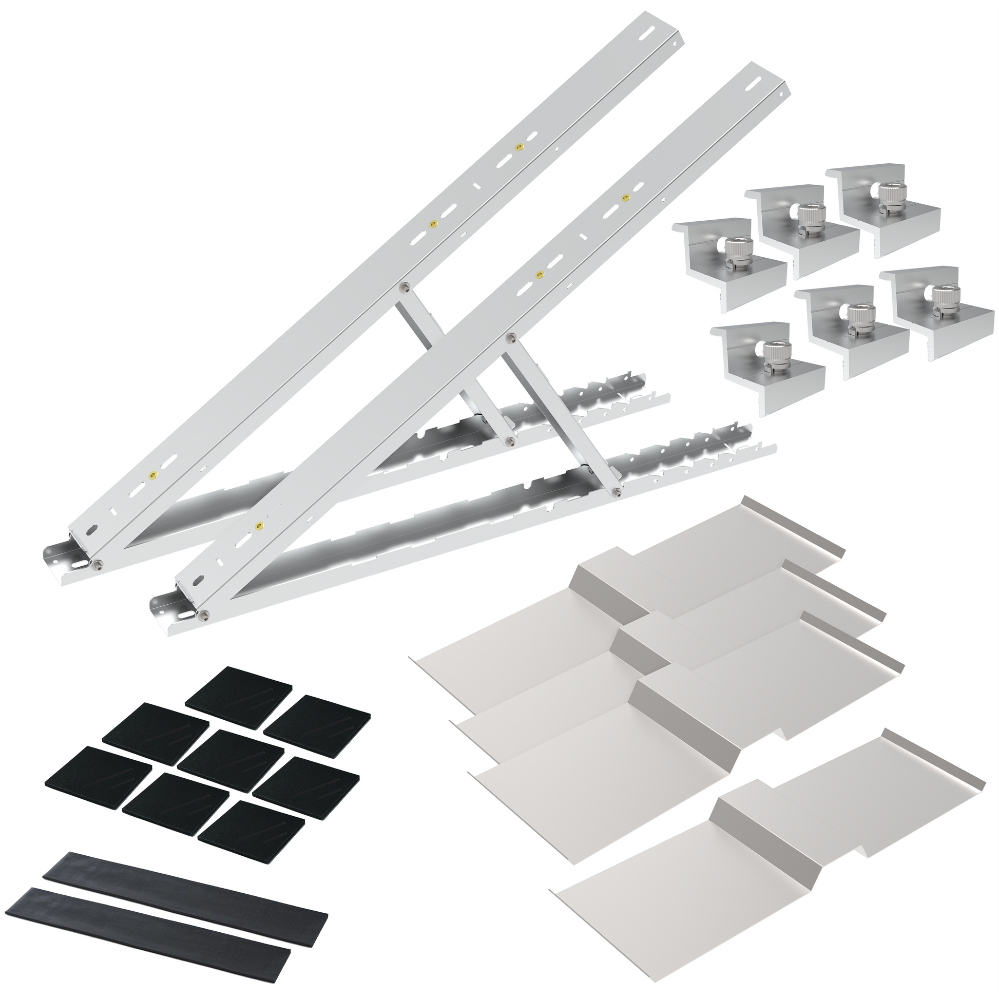 Elios Tectum T1 Ballasted Roof Racking For 1 Panel