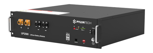 Pylontech UP2500 Rechargeable LiFePO4 Battery | 24V-2,8kWh Lithium-ion Energy Storage System