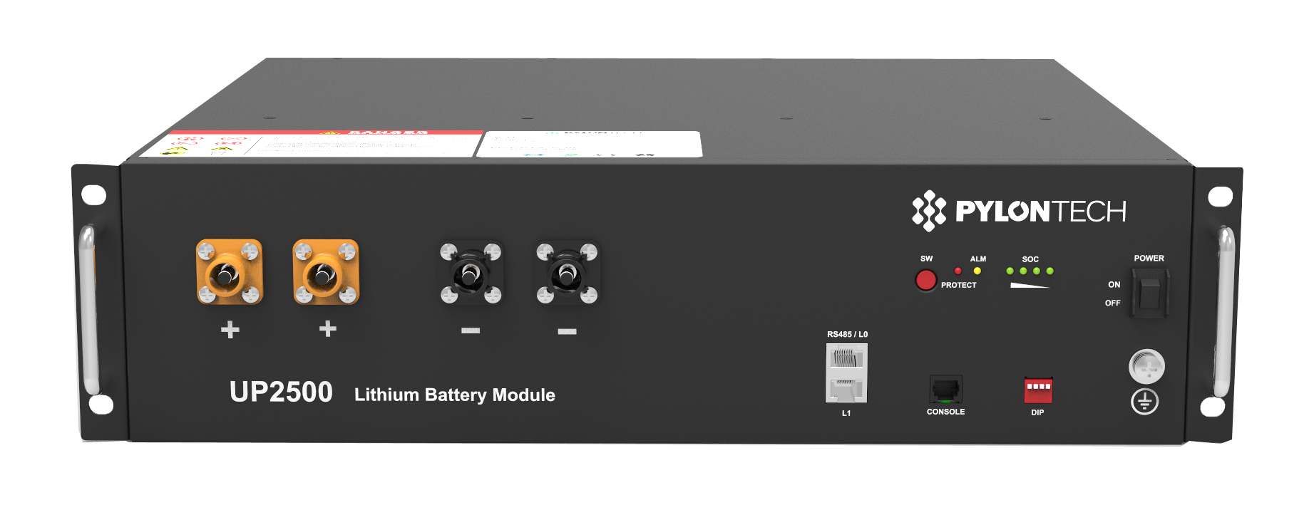 Pylontech UP2500 Rechargeable LiFePO4 Battery | 24V-2,8kWh Lithium-ion Energy Storage System
