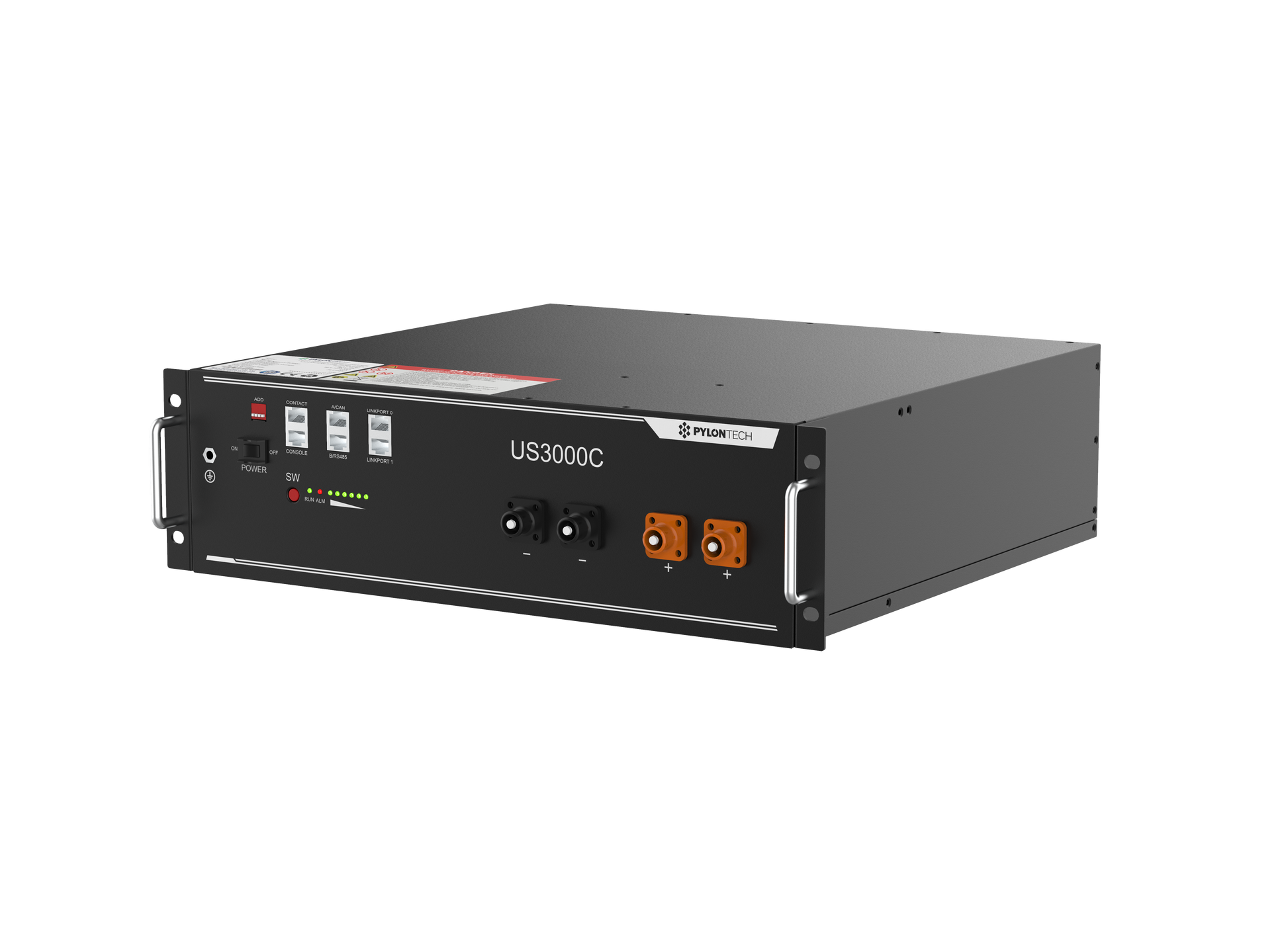 Pylontech US3000C Rechargeable Li-on Battery 3.37kWh, 48V | Commercial Grade