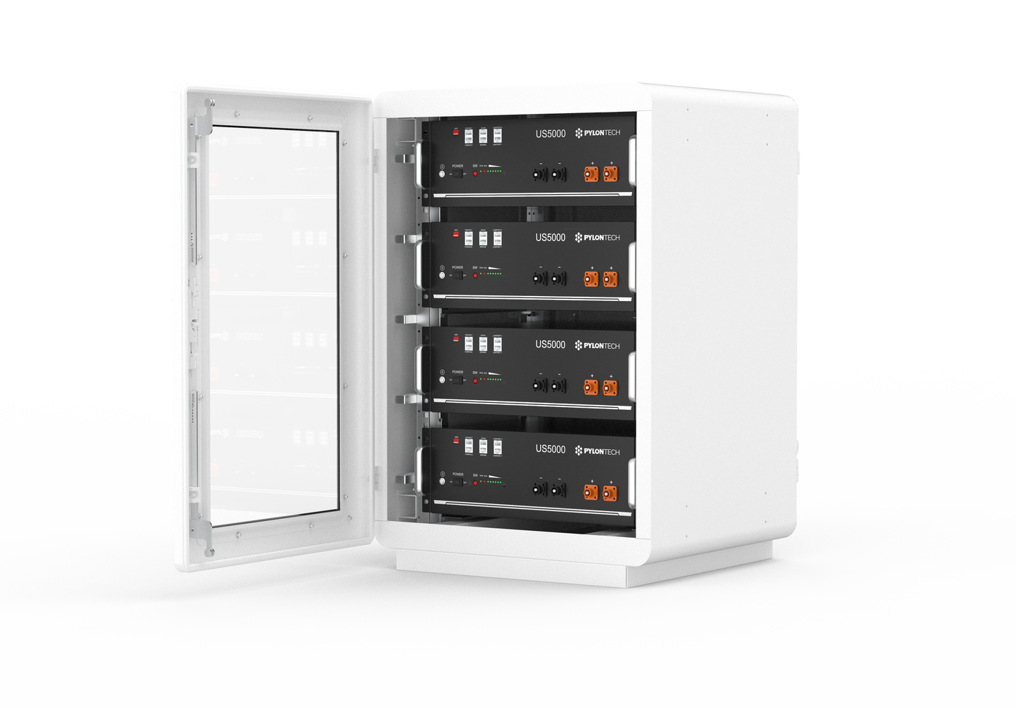 Pylontech US5000 Rechargeable Li-on Battery 4.8kWh/100Ah, 48V | Commercial Grade