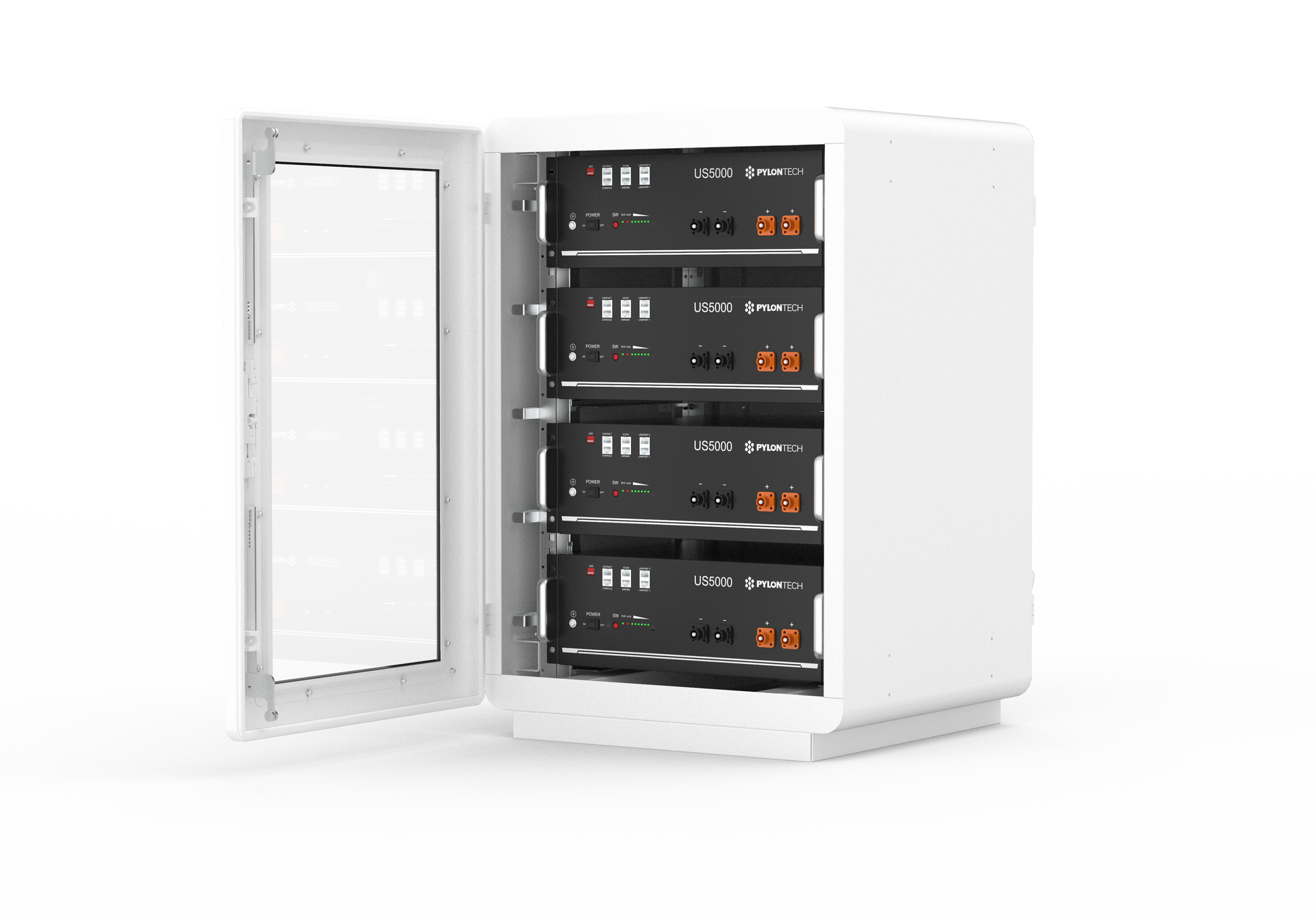 Pylontech US5000 Rechargeable Li-on Battery 4.8kWh/100Ah, 48V | Commercial Grade