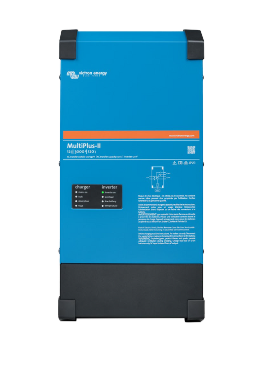 Victron Energy Inverter/Charger MULTIPLUS-II 12/3000/120-50 2x120V | PMP122305100