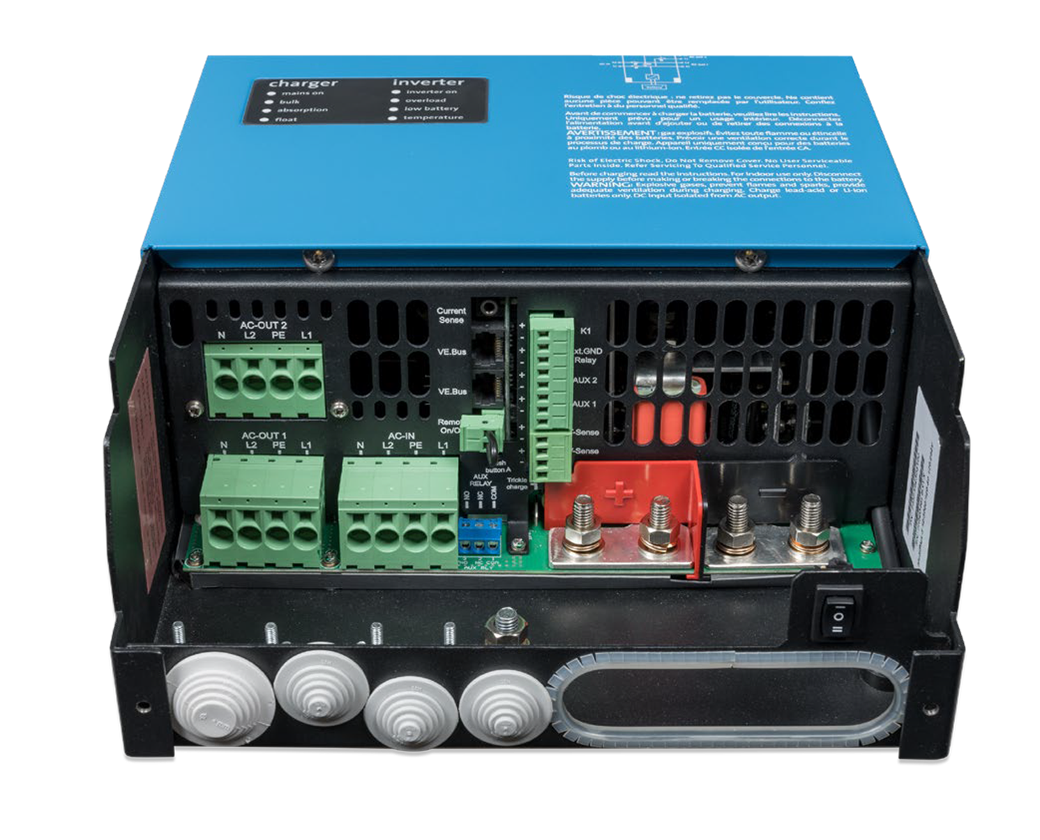 Victron Energy Inverter/Charger MULTIPLUS-II 12/3000/120-50 2x120V | PMP122305100