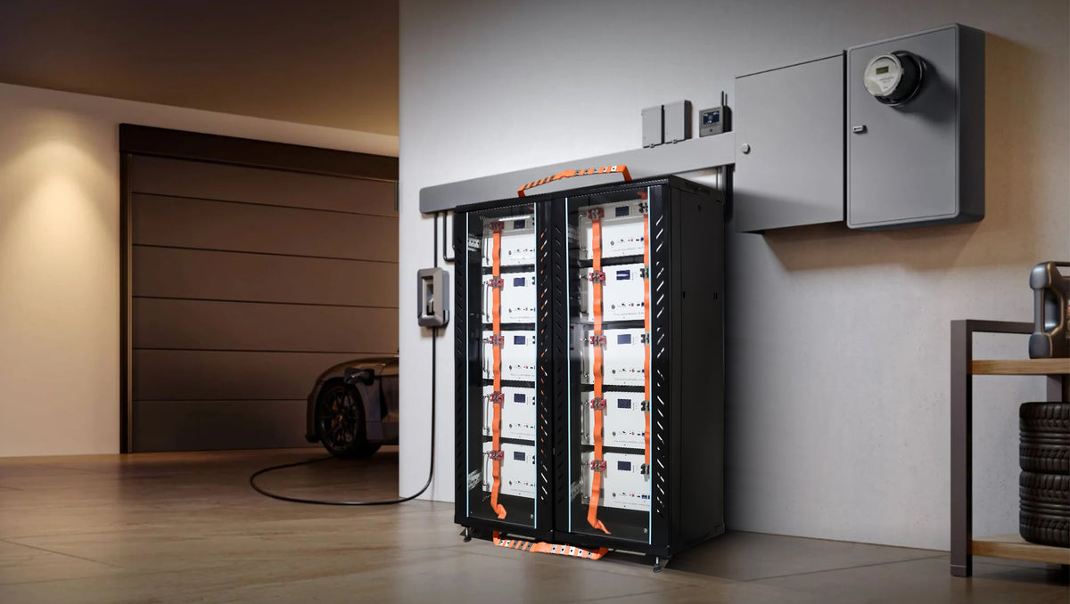 YiLink iPower S48200 — Batterie LiFePO4 48V 216Ah (10kWh) format rack 19" UL LISTED
