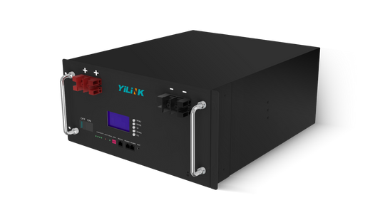 YiLink iPower S48200 — Batterie LiFePO4 48V 216Ah (10kWh) format rack 19" UL LISTED