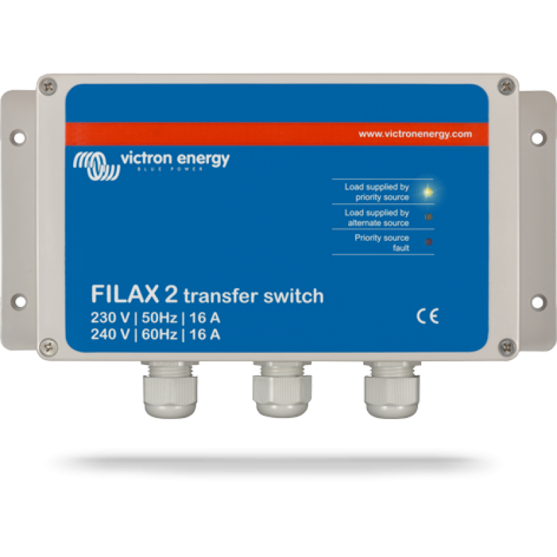 Victron Energy Filax 2 Transfer Switch CE 110V/50Hz-120V/60Hz
