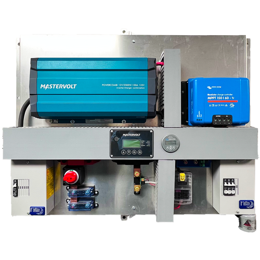 Ready-to-Use Solar Kit | 2000W MasterVolts Inverter-Charger