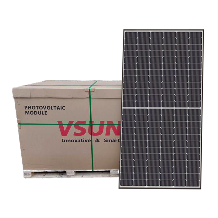 30 Vsun Solar Panel Per Skid | Vsun 450W Bifacial Solar Panel | PERC Cell Technology