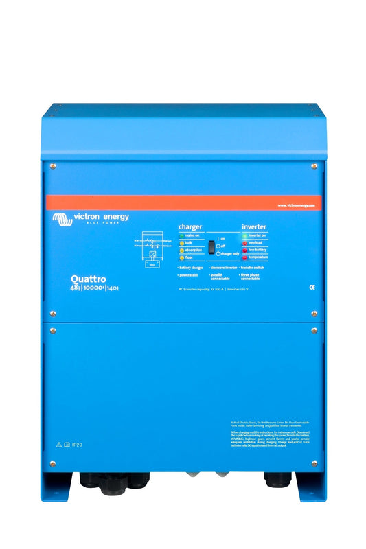 Victron Energy Quattro 48/10000/140-100/100 120V VE.Bus | QUA483100100