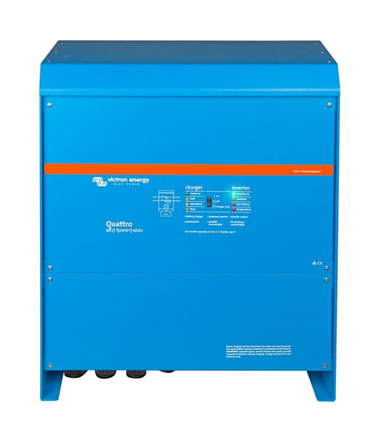 Victron energy Quattro 48/15000/200-100/100 VE.Bus 230 VAC Output | QUA483150000