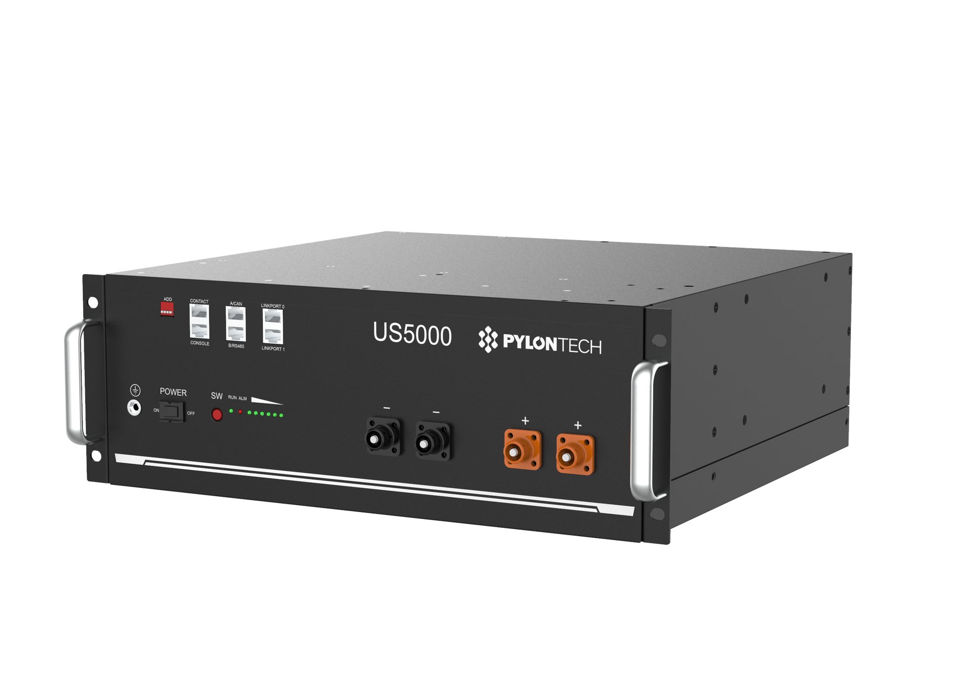 Pylontech US5000 Rechargeable Li-on Battery 4.8kWh/100Ah, 48V | Commercial Grade