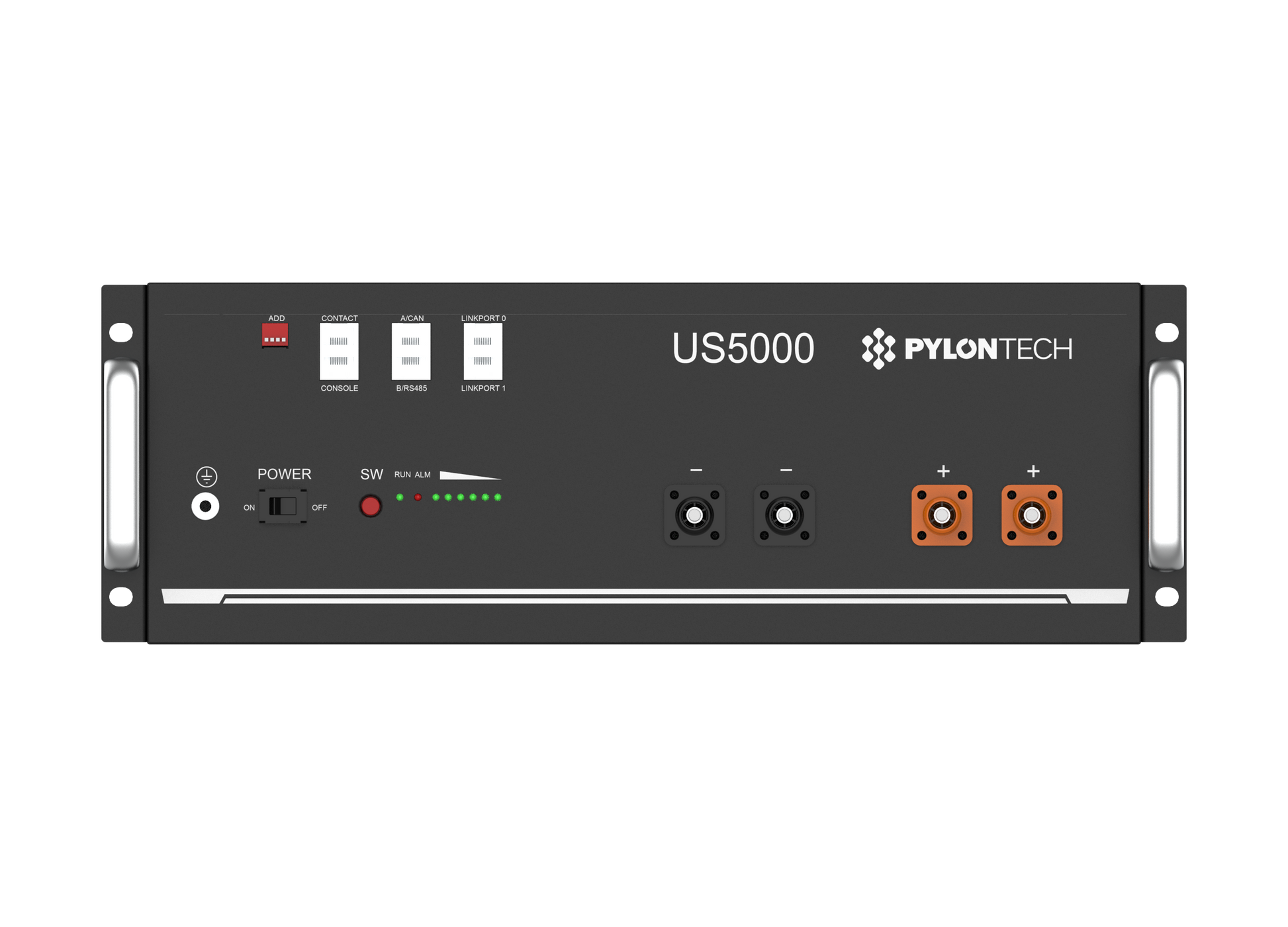 Pylontech US5000 Rechargeable Li-on Battery 4.8kWh/100Ah, 48V | Commercial Grade