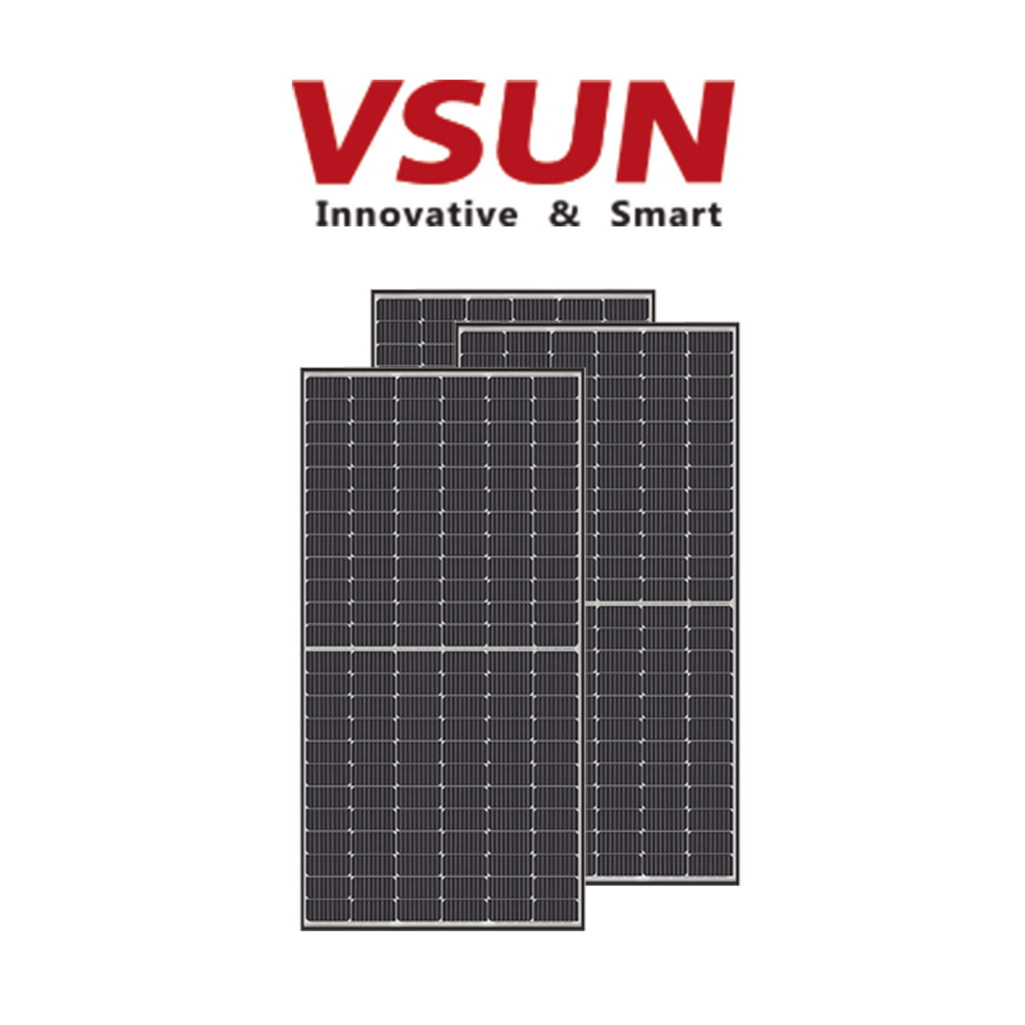 30 Vsun Solar Panel Per Skid | Vsun 450W Bifacial Solar Panel | PERC Cell Technology