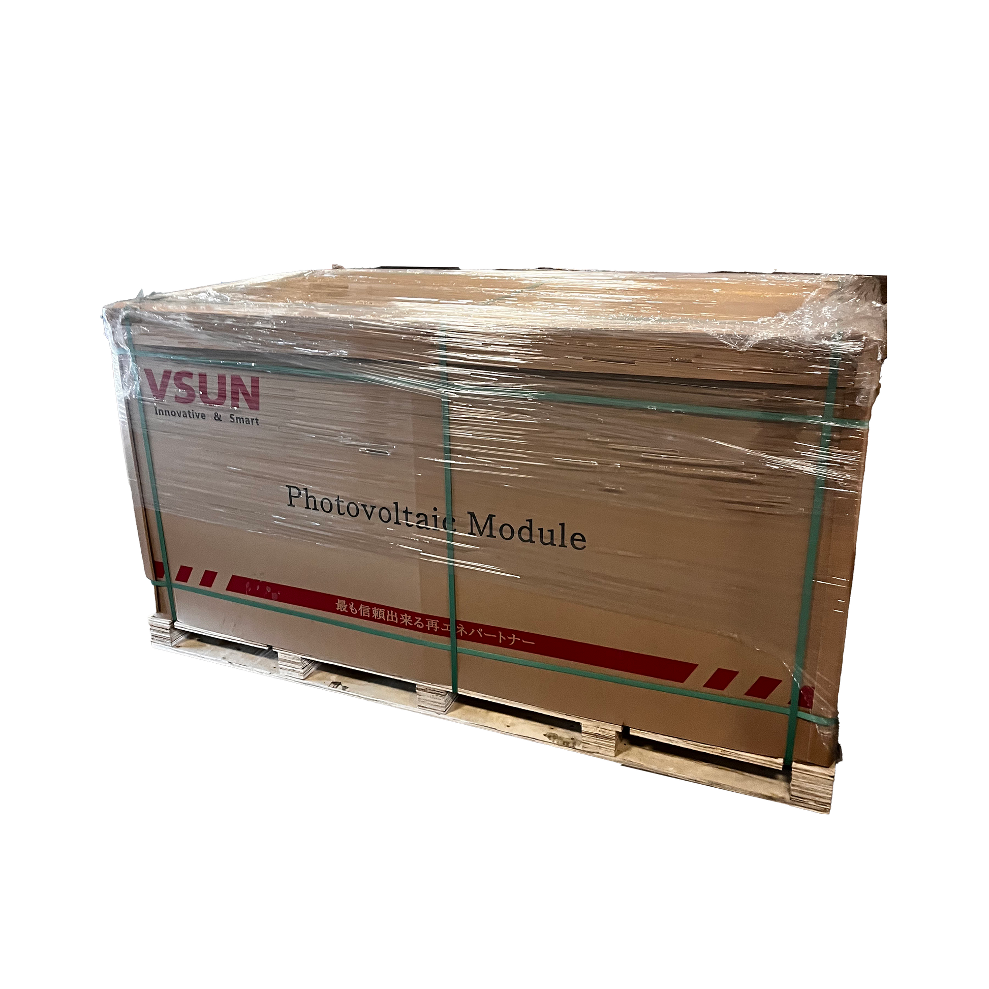 30 Vsun Solar Panel Per Skid | Vsun 450W Bifacial Solar Panel | PERC Cell Technology