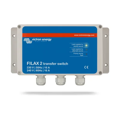 Victron Energy Filax 2 Transfer Switch CE 110V/50Hz-120V/60Hz