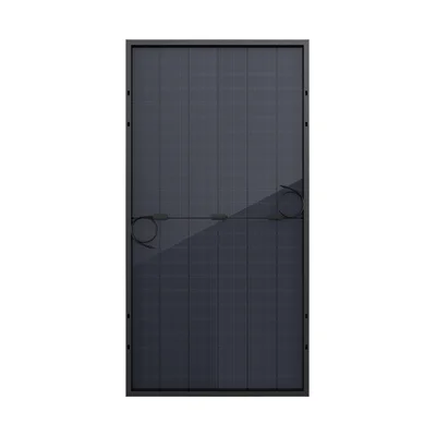 Maple Leaf 595 W TOPCon — Bifacial Dual-Glass Solar Panel, All Black