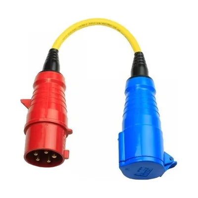Victron Energy Adapter Cord 32A/3 to single ph.-CEE Plug 5P/CEE Coupling 3P