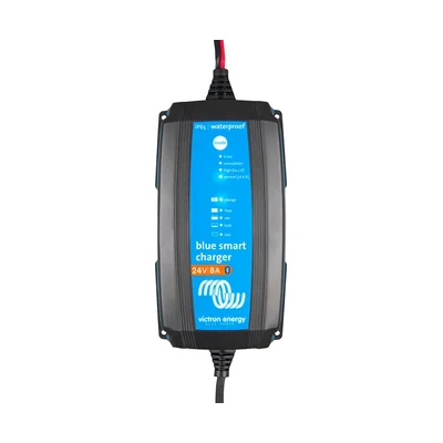 Victron Energy Blue Smart IP65 Charger 24V /8A(1) 120V NEMA 1-15P Retail | BPC240831104R