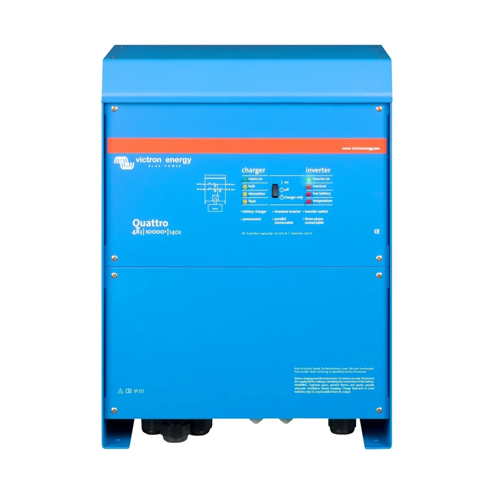 Victron Energy Quattro 48/10000/140-100/100 120V VE.Bus | QUA483100100