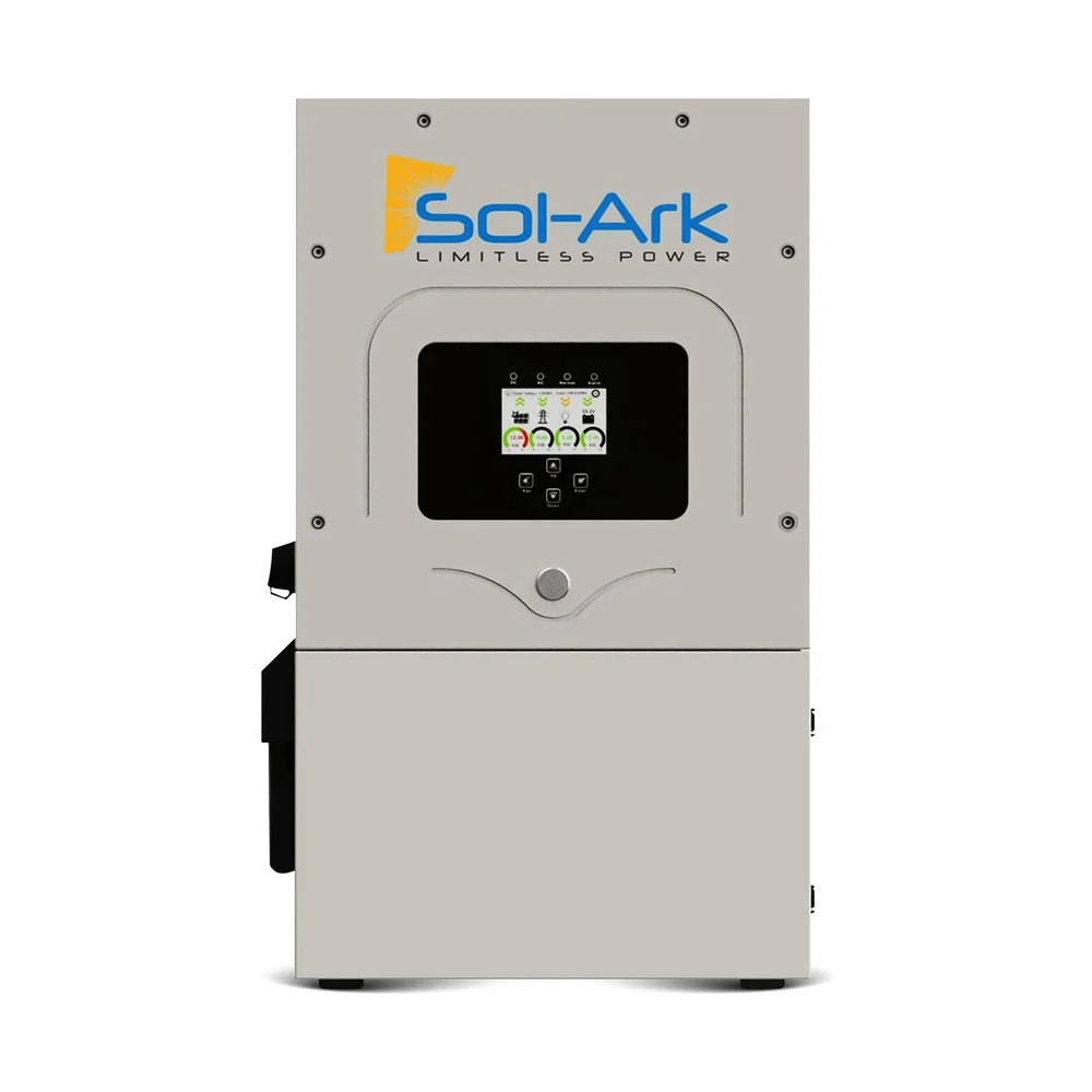 Sol-Ark Limitless 15K-LV — Onduleur hybride 48 V 15 kW, 120/240 V, extérieur