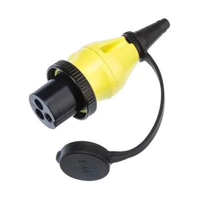 Victron energy Plug 16A/250Vac (2p/3w) for Power Inlet stainless steel 16A