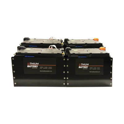 Lithium Battery Solution | 4X LBS 271 (LiFePO4) | Commercial Industrial battery Lithium-ion | with External BMS
