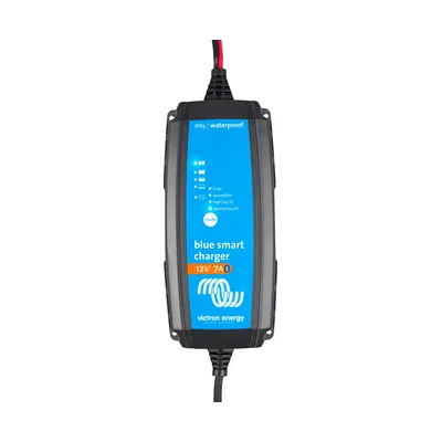 Victron Energy Blue Smart IP65 Charger 12V/7A 120V NEMA 1-15P Retail | BPC120731104R