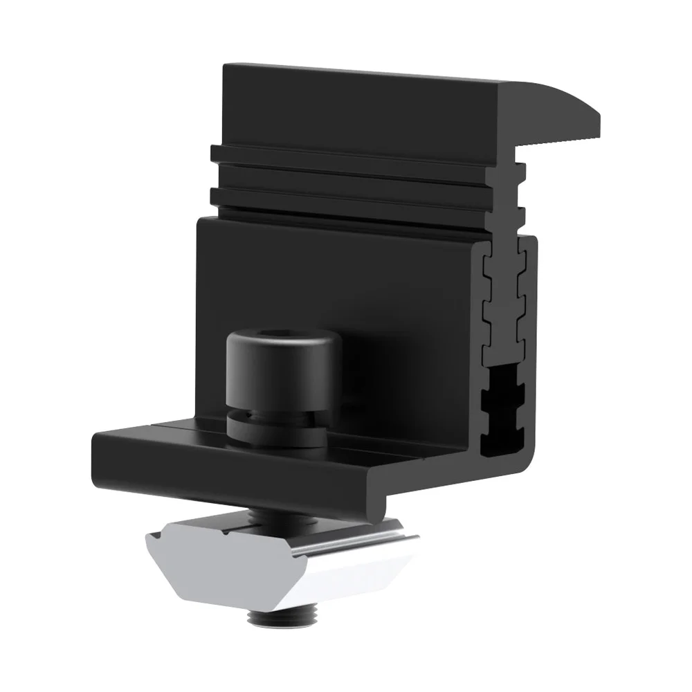 Elios Black Adjustable End Clamp | 30/35mm