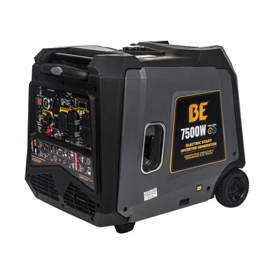 BE Power BE7500ID — Génératrice inverter bicarburant 7 500 W, prête pour commutateur automatique