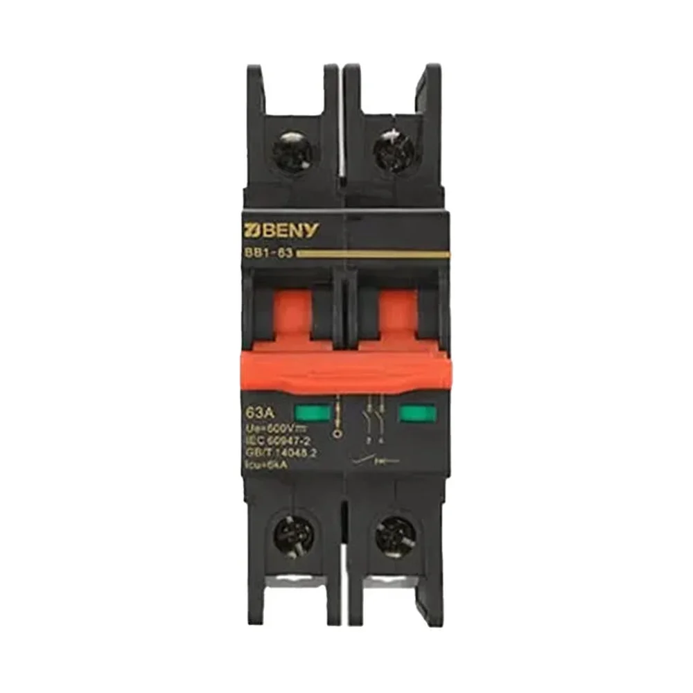 Disjoncteur thermique magnétique DC BENY | 2 pôles - 32A 600VDC | Homologué UL