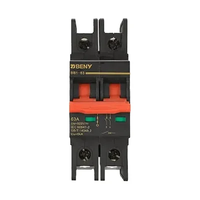 Disjoncteur thermique magnétique DC BENY | 2 pôles - 32A 600VDC | Homologué UL