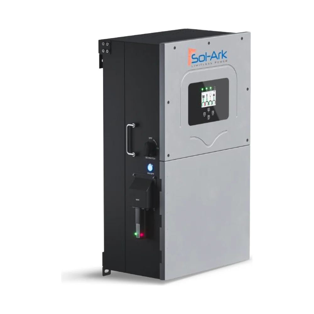 Sol-Ark Limitless 18K-2P — Onduleur hybride 48 V 18 kW, 120/240 V, extérieur
