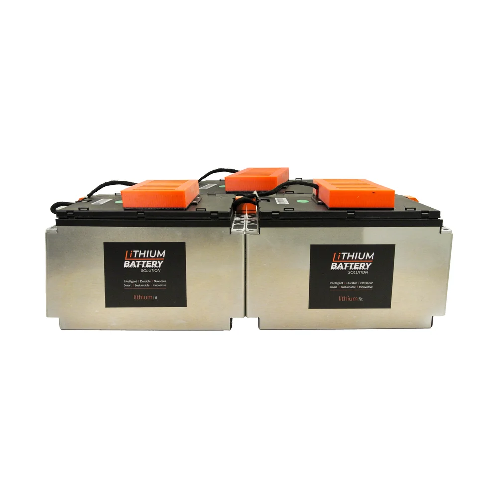 Lithium Battery Solution | 3X LBS 200 (LiFePO4) | Commercial Industrial battery Lithium-ion | with External BMS