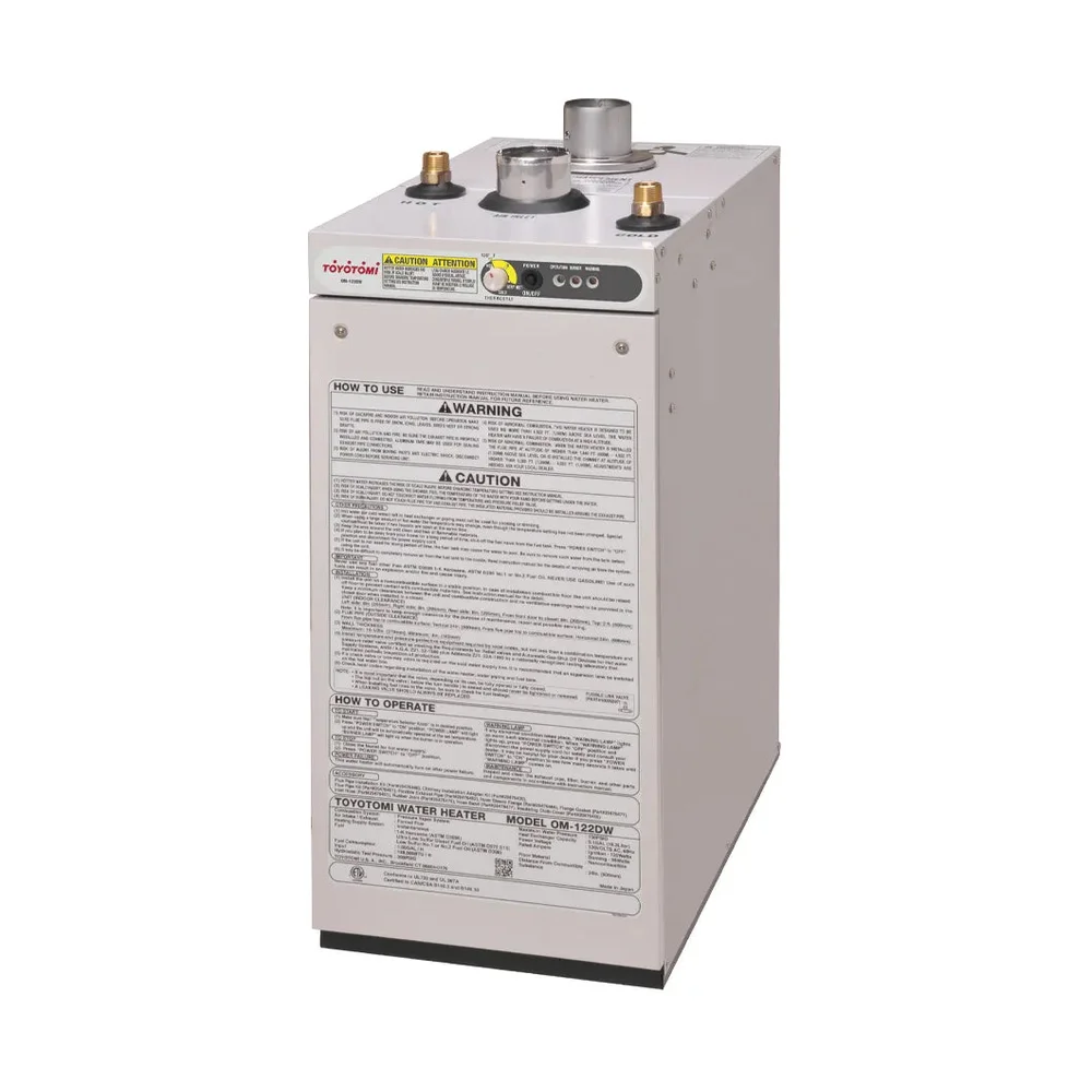 TOYOTOMI Semi-on-Demand Water Heater | OM-122DW