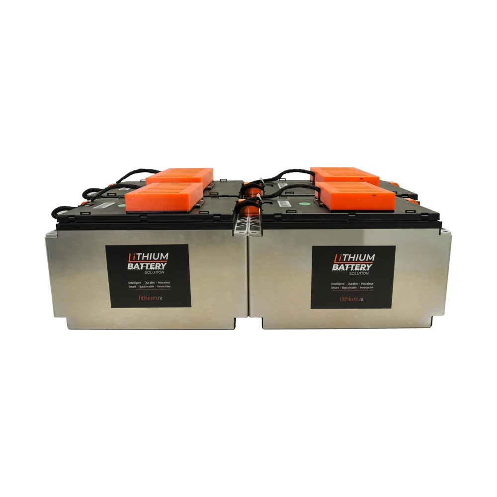 Lithium Battery Solution | 4X LBS 200 (LiFePO4) | Commercial Industrial battery Lithium-ion | with External BMS