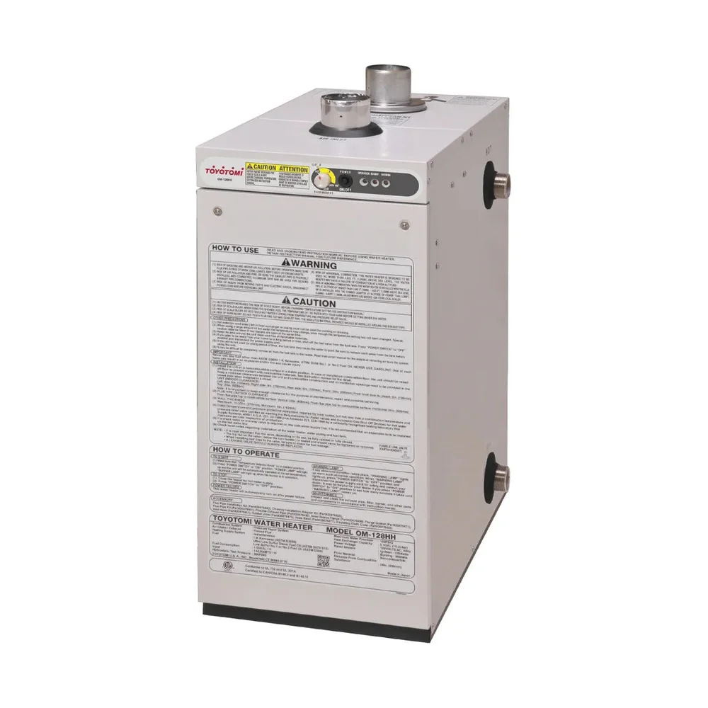 TOYOTOMI On-Demand Hydronic Heater | OM-128HH