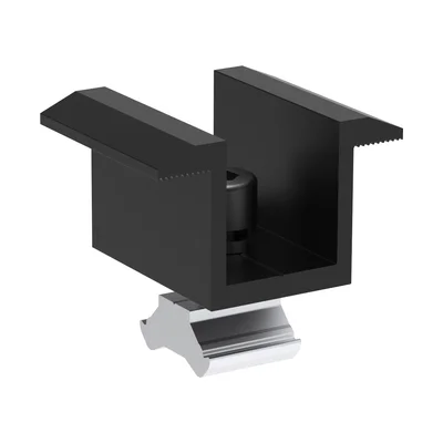 Elios Black Adjustable Middle Clamp | 30/35mm